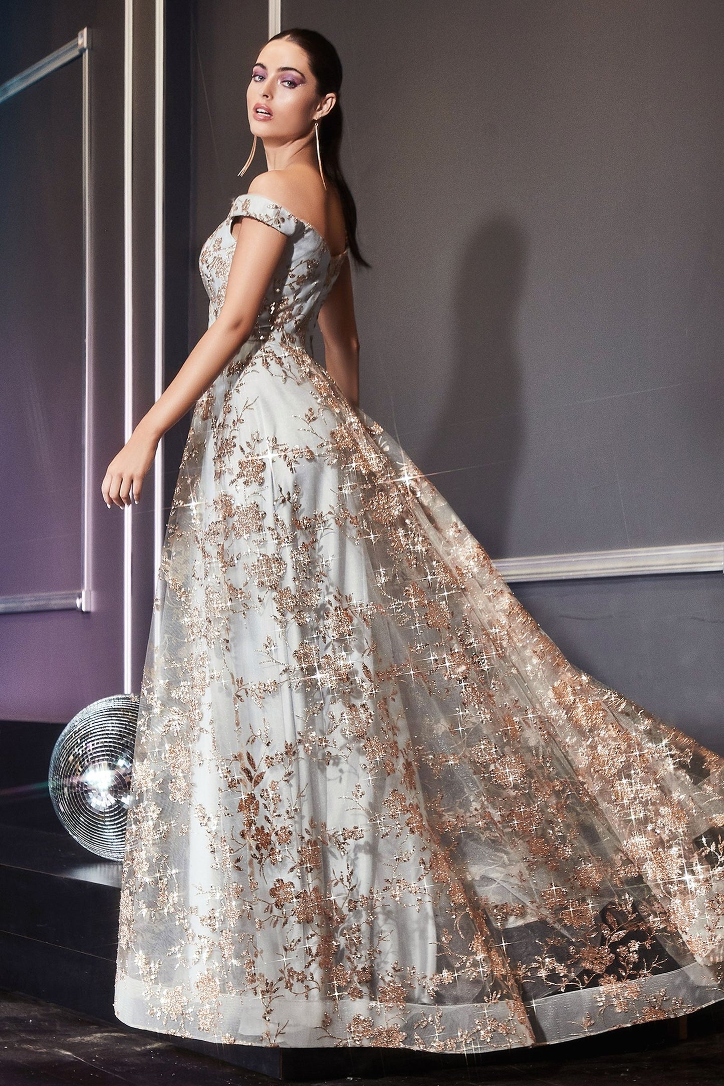 A-Line Embellished Print Dress LuxuryLifeWay Online Store
