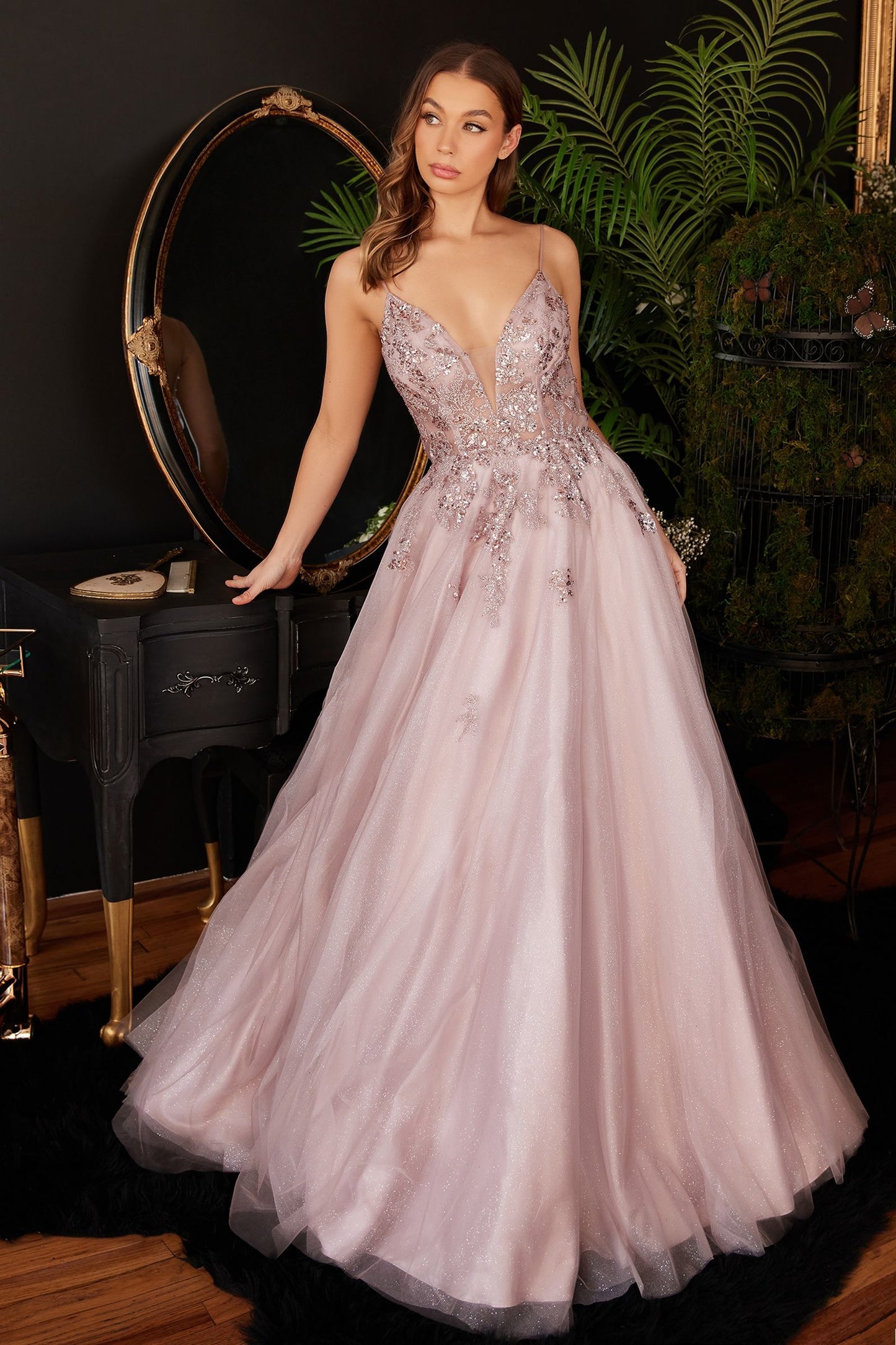 A-Line Lace Tulle Gown LuxuryLifeWay Online Store