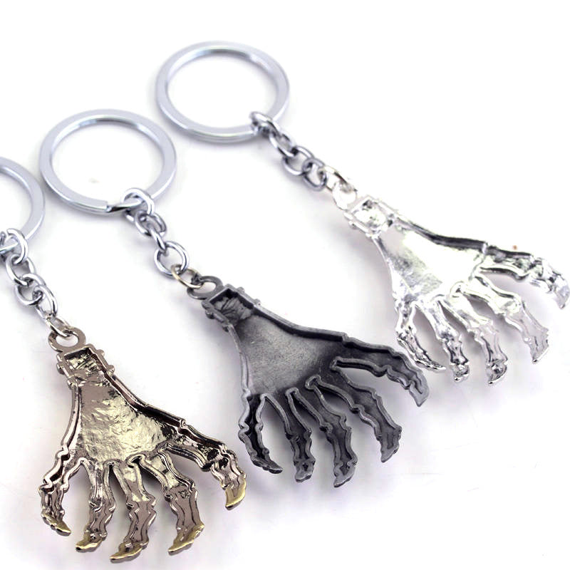 Skull Palm Creative Keychain Pendant Gift LadyShow.Store