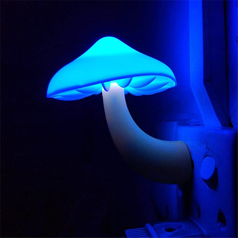 Mushroom Wall Socket Lamp PearlNestDecor.com