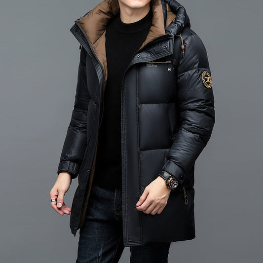 New Winter Men's Duck Down Warm Thick Casual Jacket LadyShow.Store