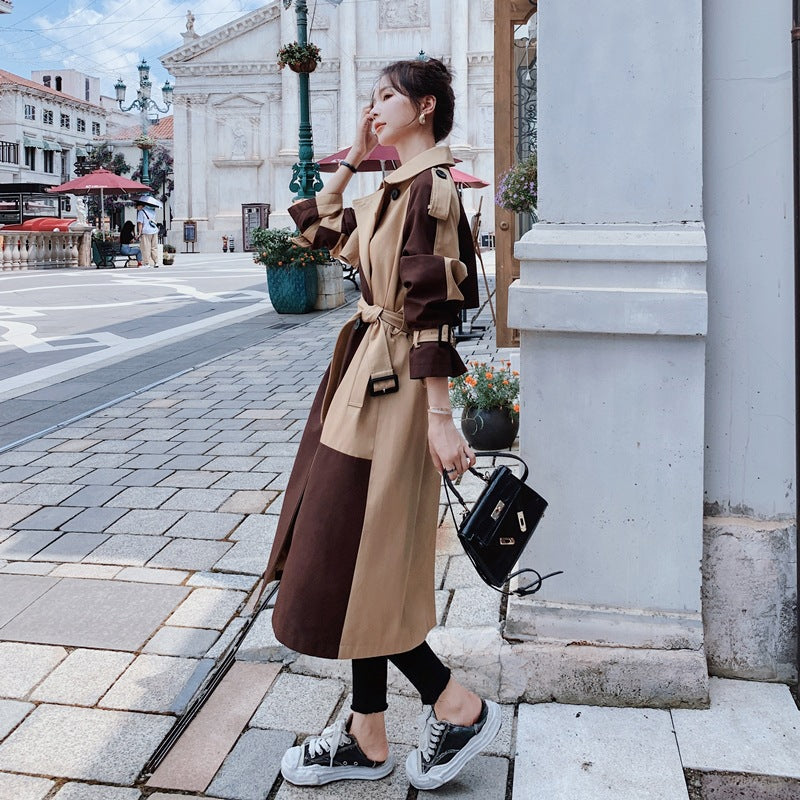 Korean High-End British Style Long Casual Jacket Pi-Mart