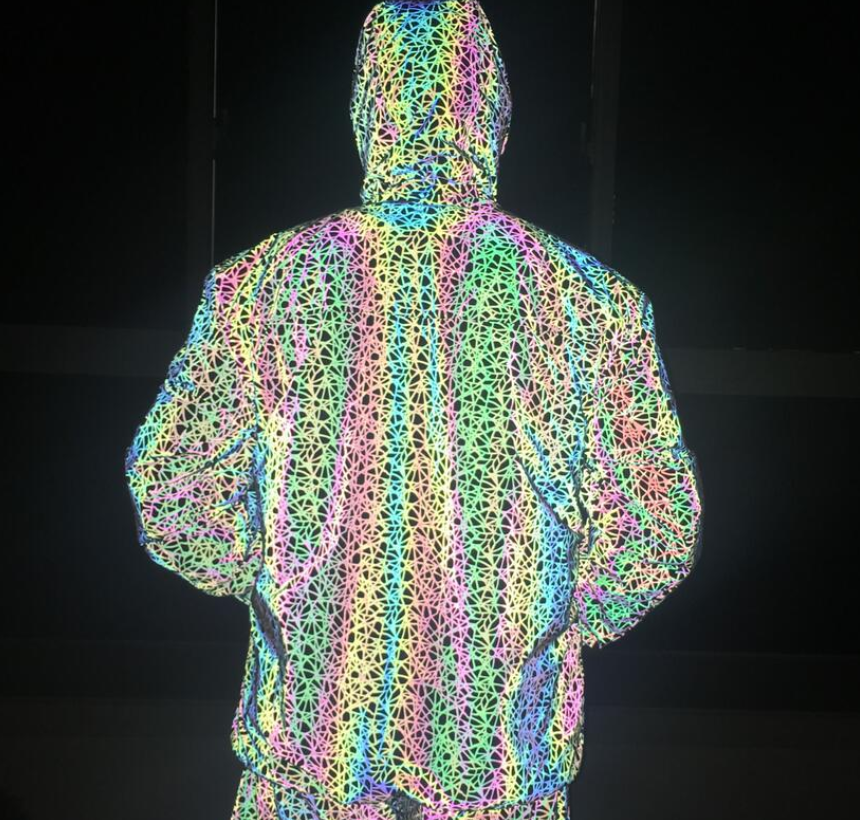 Colorful Reflective Jacket for Streetwear and Casual Use Pi-Mart
