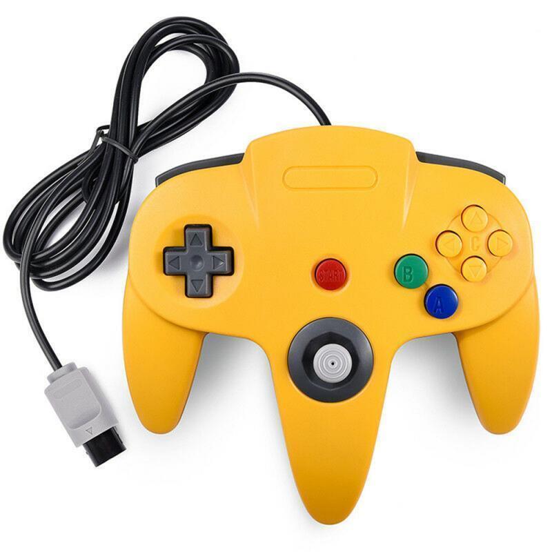 New Wired Controller Joystick Compatible With Nintendo 64 N64 Video Game Console Pi-Mart