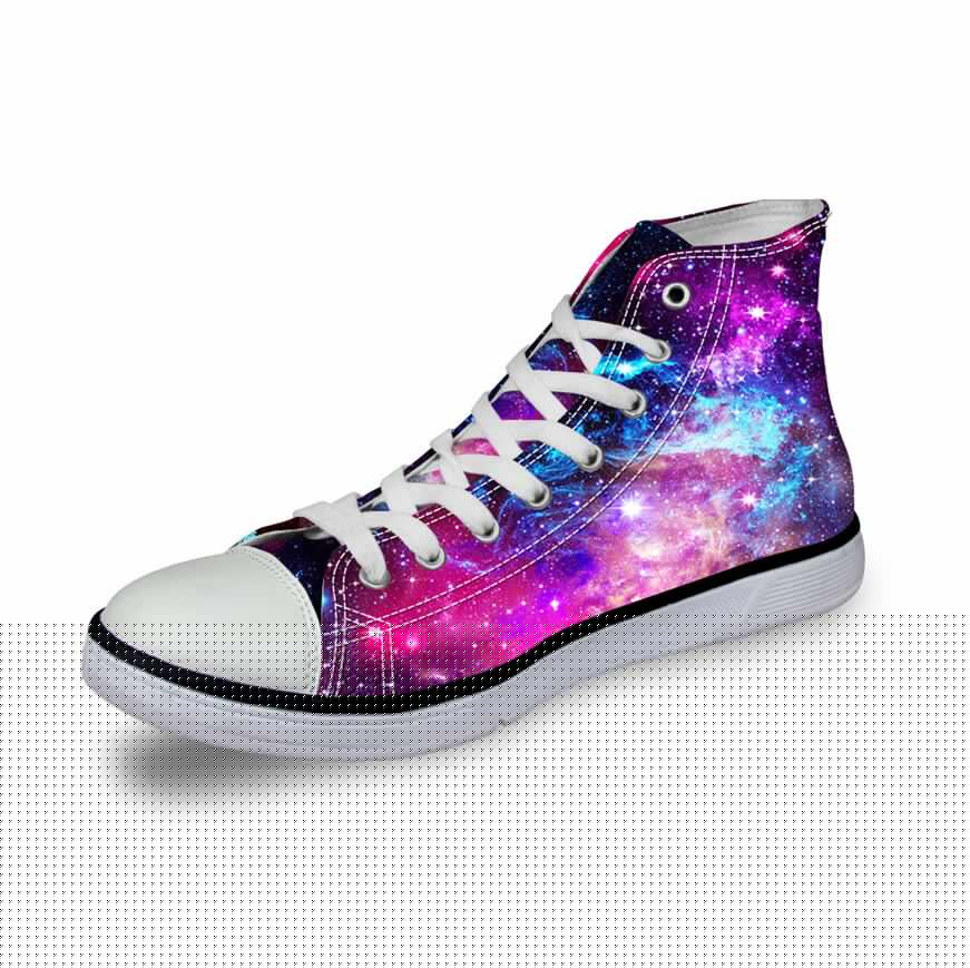 Custom High-Top Canvas Shoes for Adults LadyShow.Store