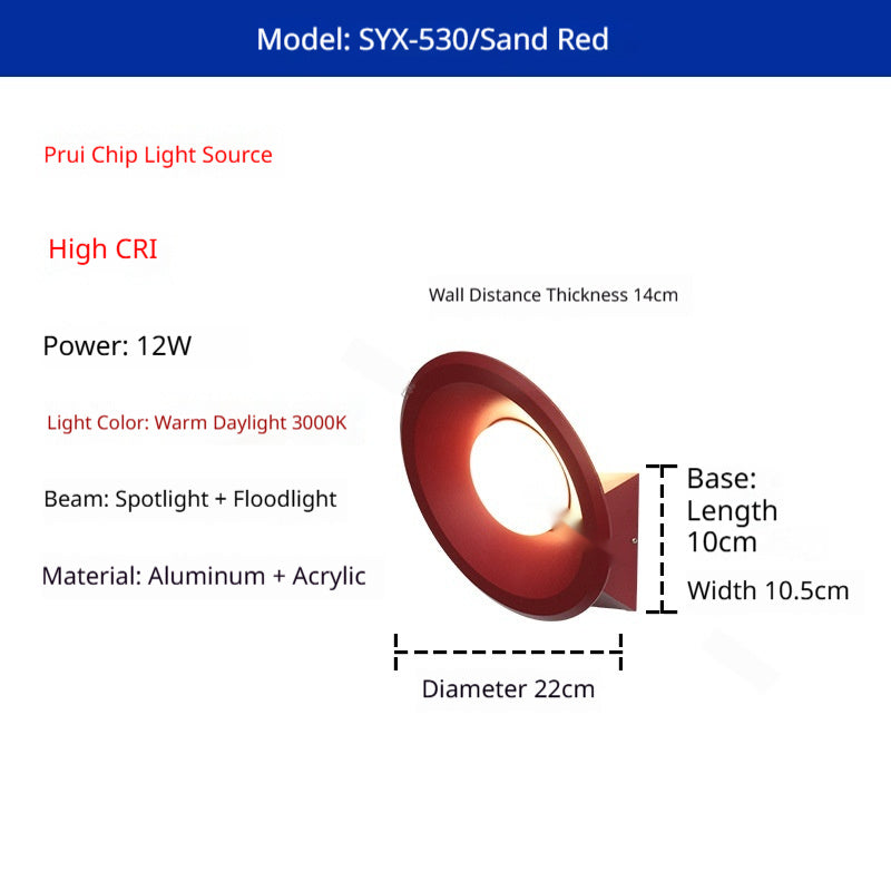 Creative Colorful Outdoor Waterproof Wall Light PearlNestDecor.com