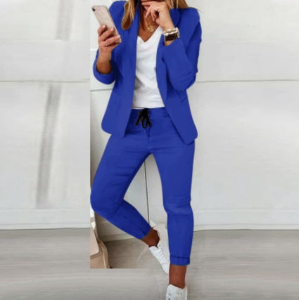 Ladies Fashion OL Suit Trousers Suit NorixaFashion.com