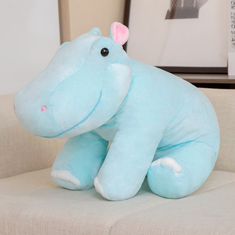 Plush Toy Hippo Doll Children's Day Gift Pillow LadyShow.Store