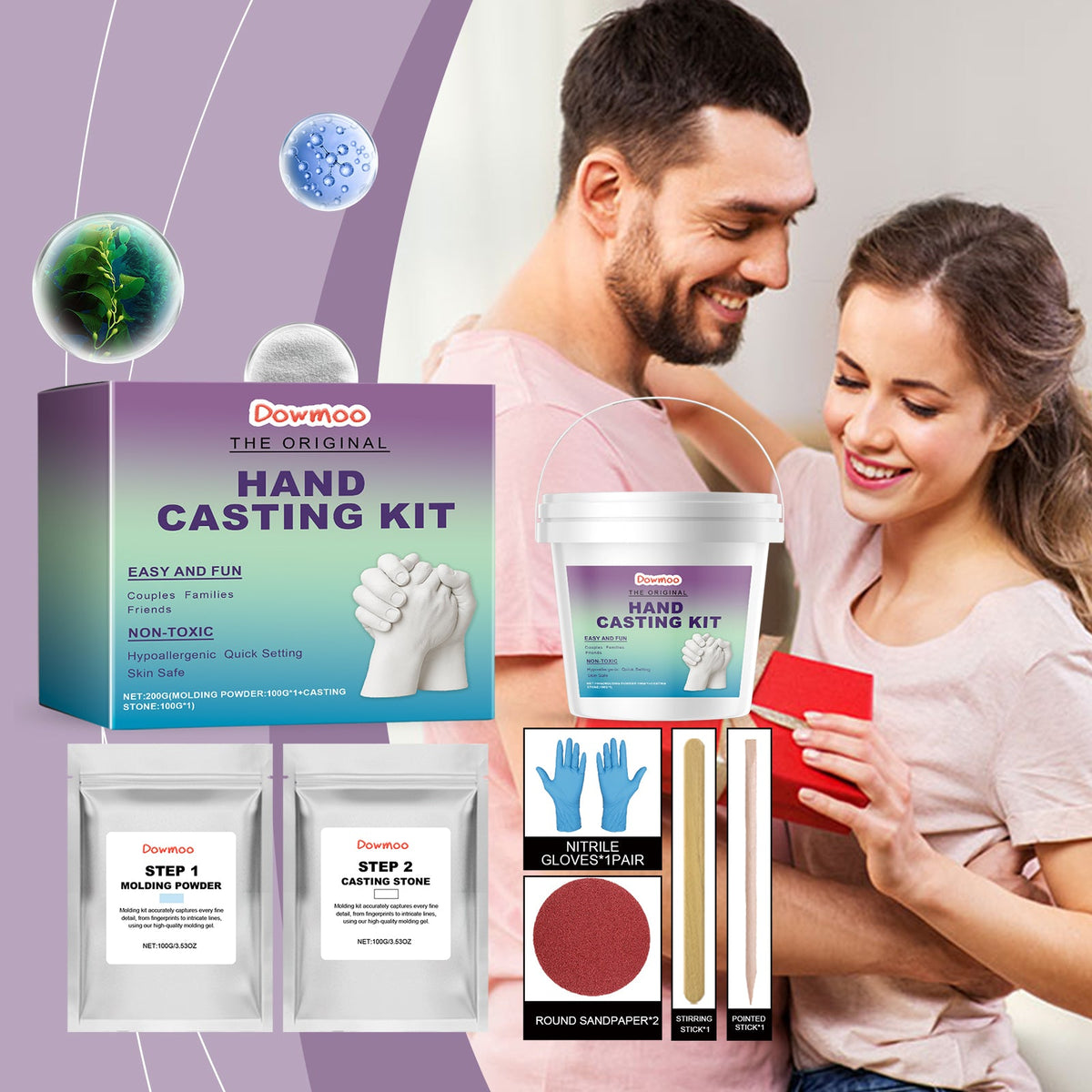 DIY Set Of Hand Mask Powder 1 Set 1box Tri Light Beauty