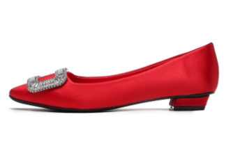 Flat Shoes for Women, Pointed Toe Design LadyShow.Store
