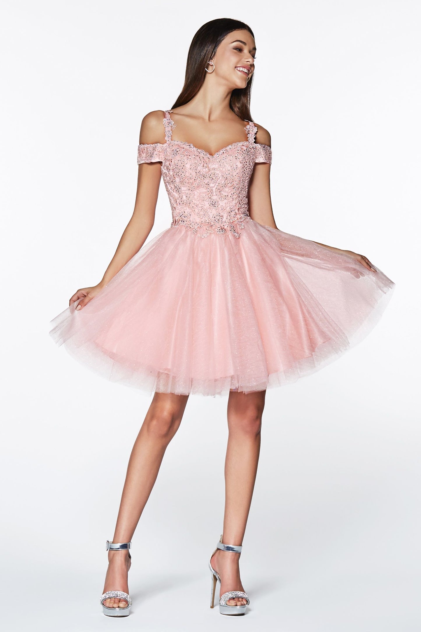 Off The Shoulder Lace Cocktail Dress LuxuryLifeWay Online Store