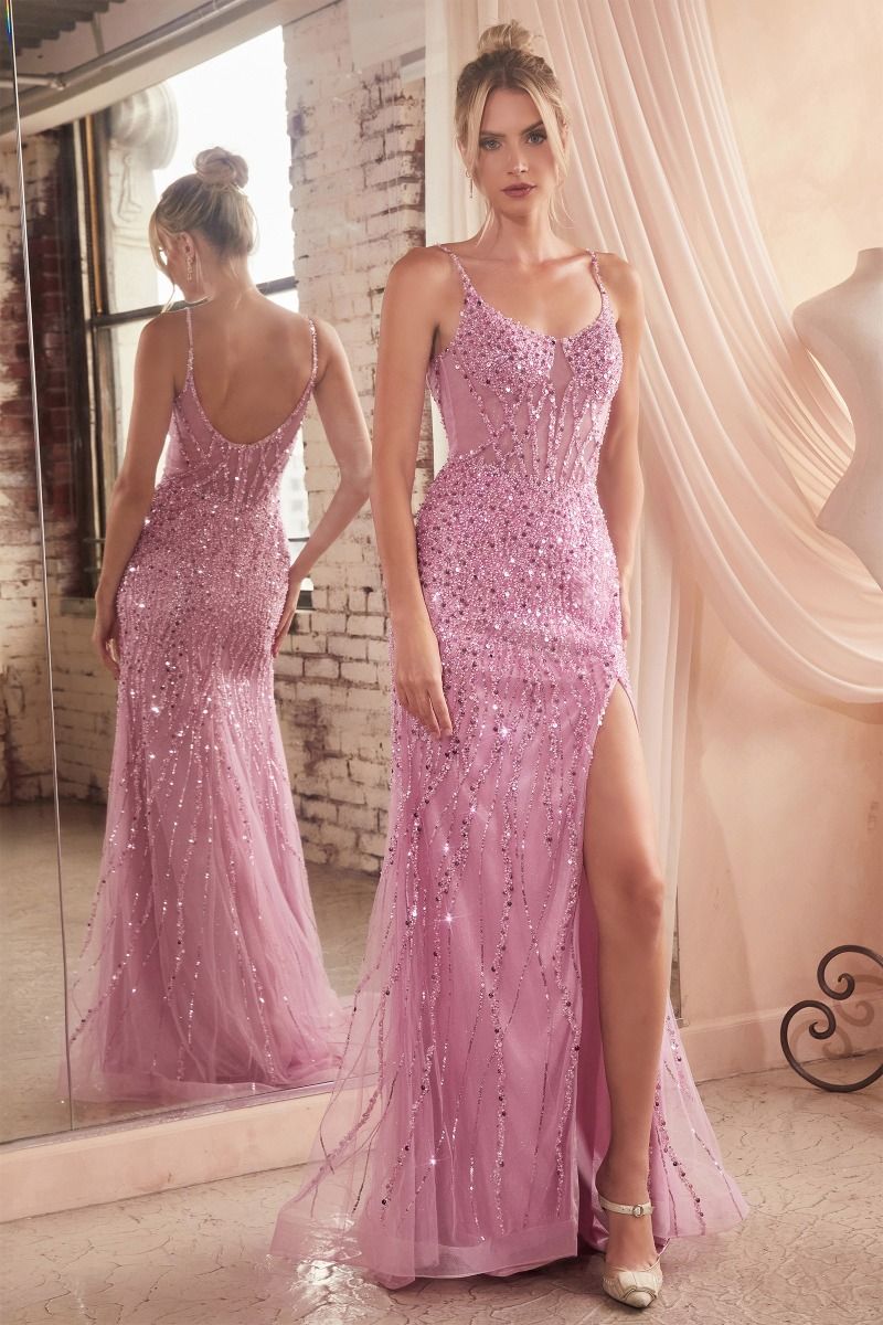 Sequin Fitted Gown LuxuryLifeWay Online Store