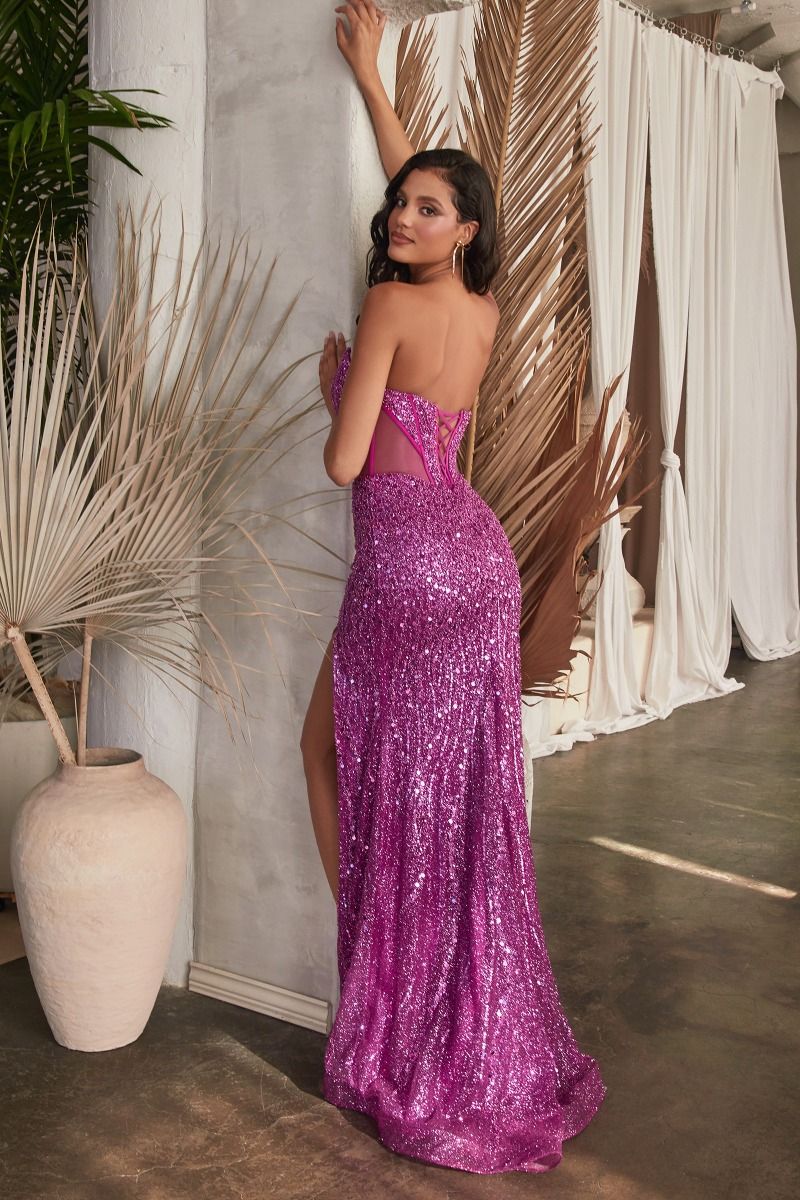Embellished Strapless Gown LuxuryLifeWay Online Store