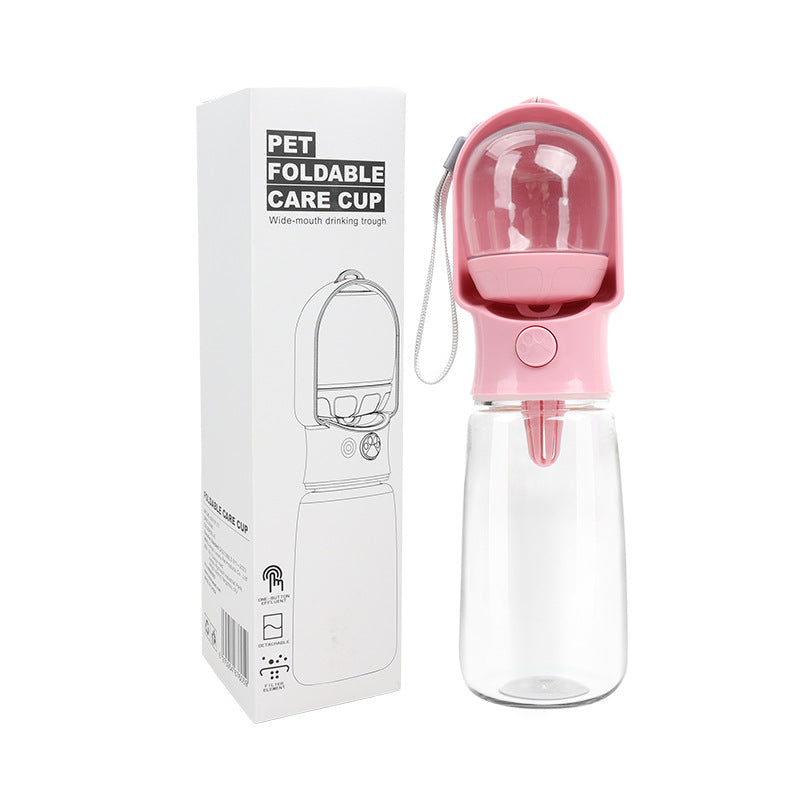 Pet Supplies Dog Drinking Water Bottle Grain Storage Tank Portable Portable Cup Pets Fashion