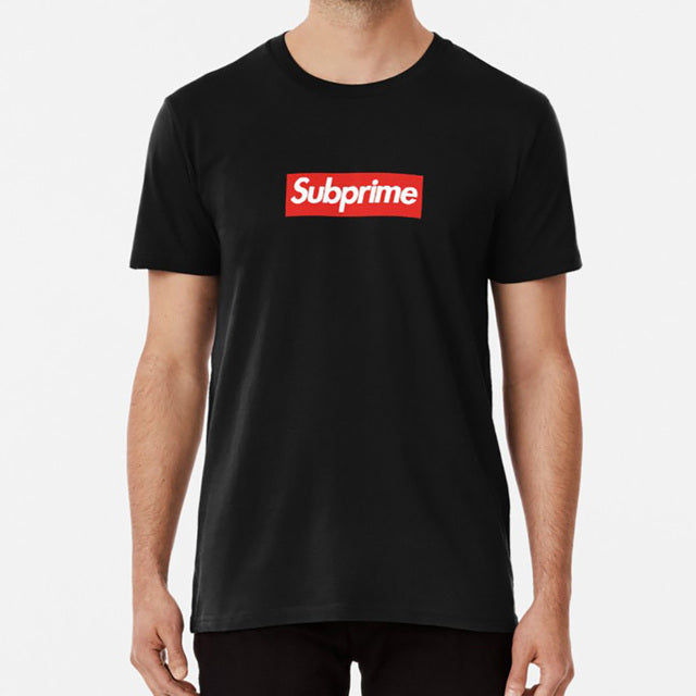 Wallstreetbets Subprime Box Logo T-Shirt Pi-Mart