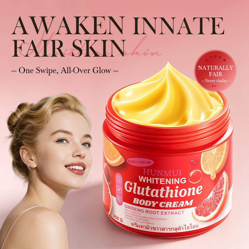 HUNMUI Whitening Glutathione Body Cream 250g Tri Light Beauty