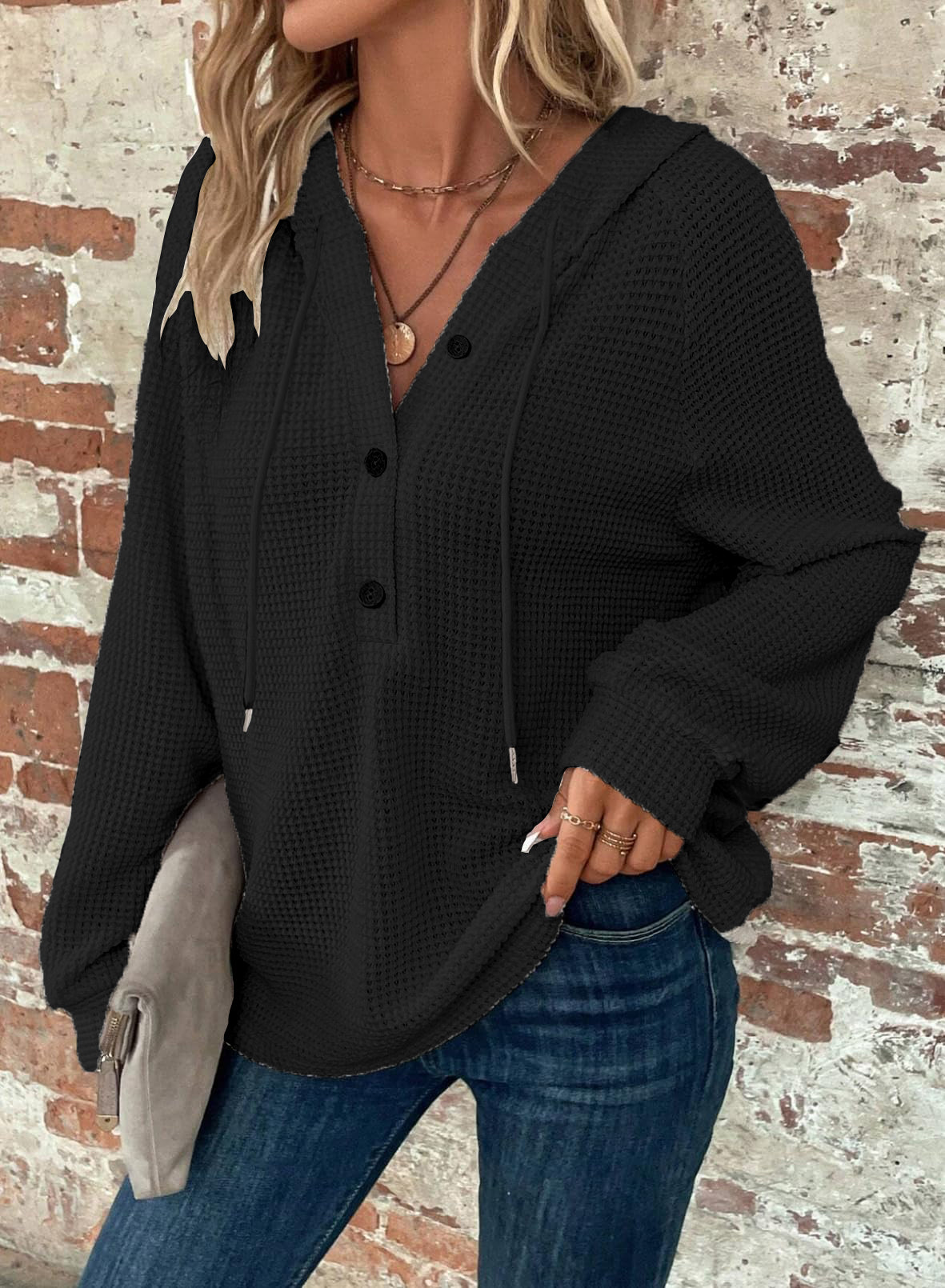 Women's Solid Color Long Sleeved Sportswear LadyShow.Store