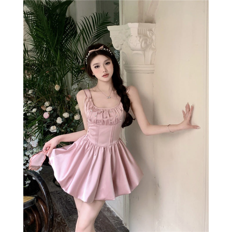 Fashion Fishbone Sling Dress Women NorixaFashion.com