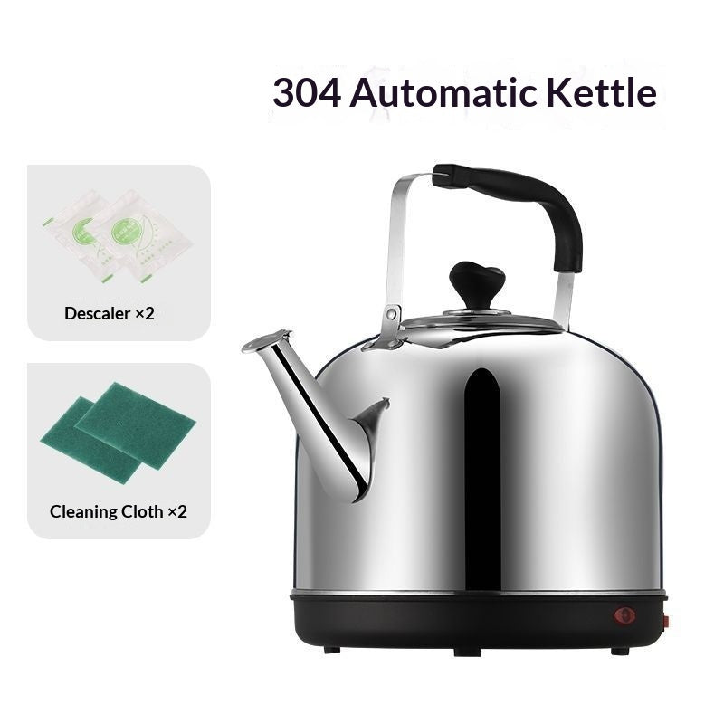 Stainless Steel Electric Kettle With Automatic Power-off PearlNestDecor.com