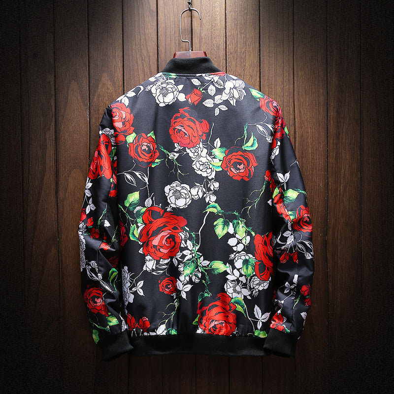 Trendy Men's Jacket with Stylish Print Design Pi-Mart