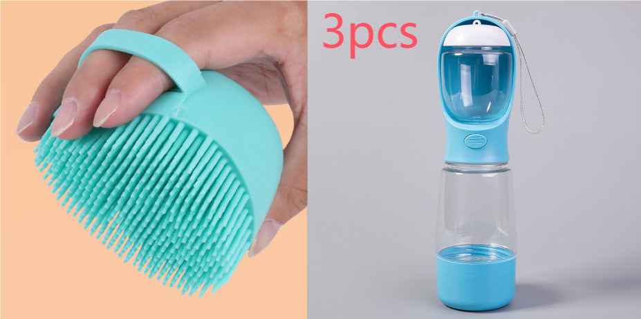 Water And Food Integrated Dog Walking Portable Cat Drinking Water Portable Cup Pets Fashion