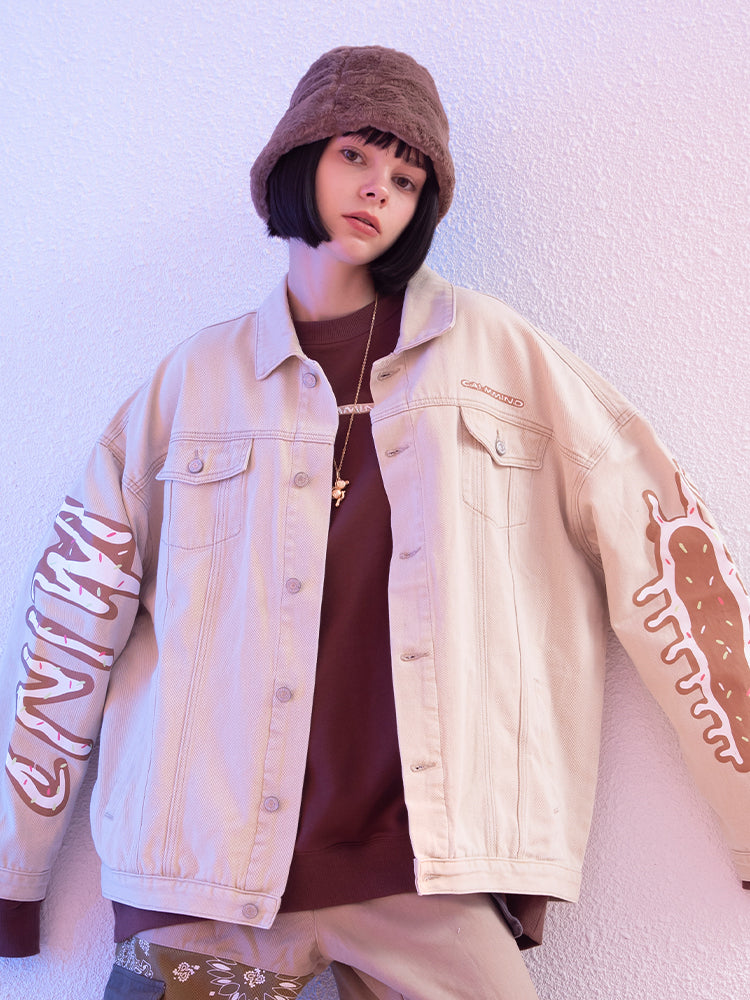 Denim Clothing Loose Casual Couple Wear Coat Jacket Best YouTube Store
