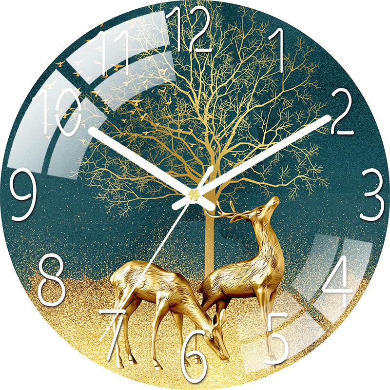 Living Room Home Wall Clock Creative Fashion PearlNestDecor.com