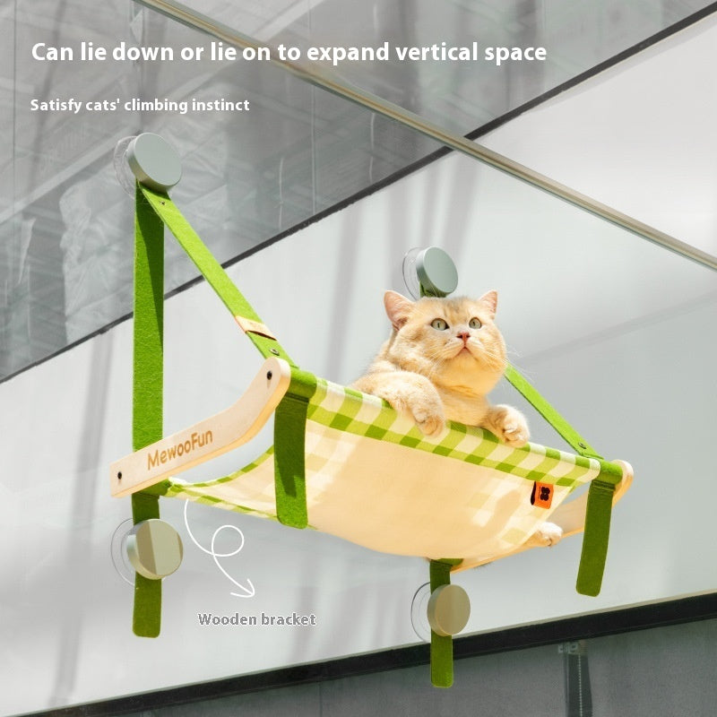 Cat Hammock Window Sucker Hanging Balcony Glass Swing Pets Fashion