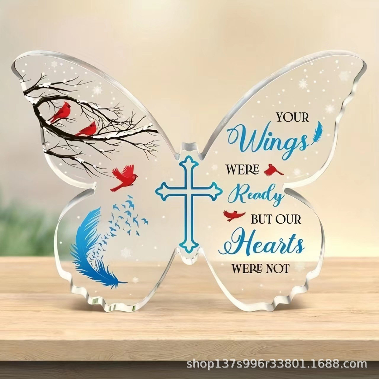 Acrylic Butterfly Mother's Day Gift LadyShow.Store