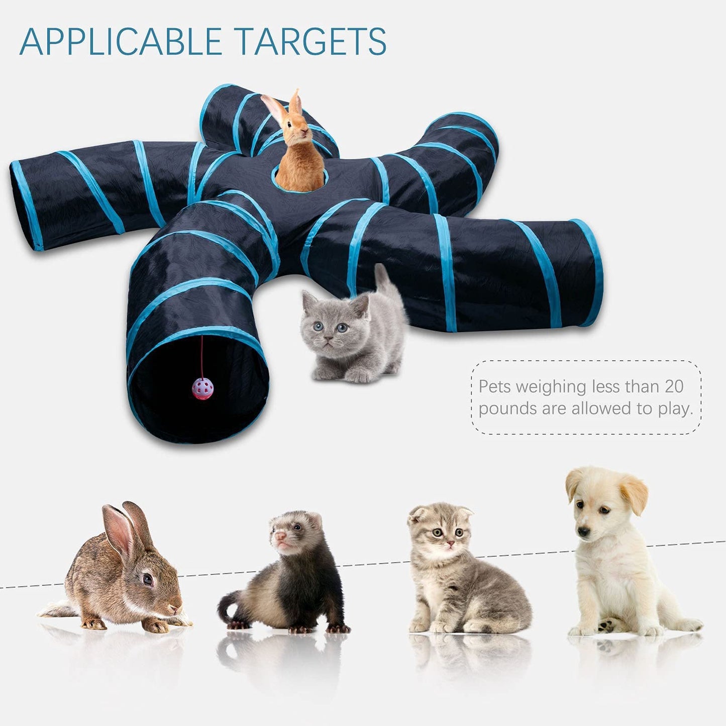 Tree Pattern Tunnel Pet Zhiyi Cat Toy Pets Supplies Dog Toys Pets Fashion