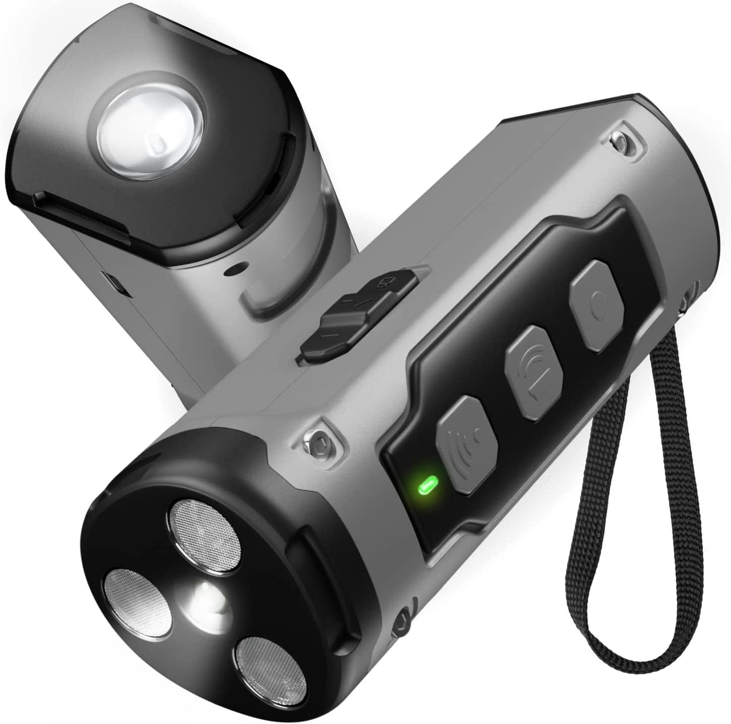 Dog Drive Ultrasonic Three-head Bark Plug Torch Dog Drive Artifact Anti Dog Bark Deterrent Device With LED Flashlight Pets Fashion