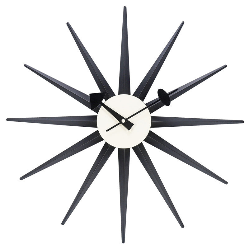 Creative Sun Light Wall Clock PearlNestDecor.com