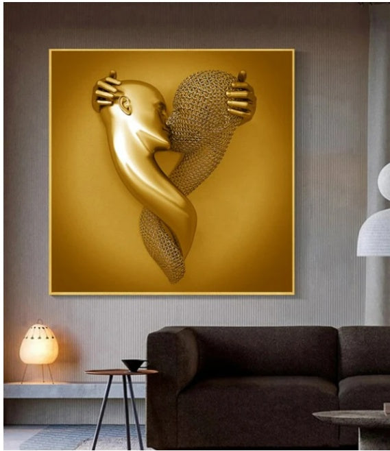 American Valentine Day Gift Wall Decoration Painting LadyShow.Store