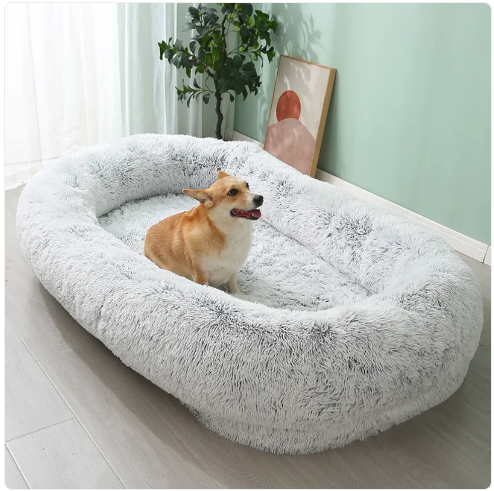 Plush Winter Pet Bed - Warm, Large, Removable & Washable Best YouTube Store