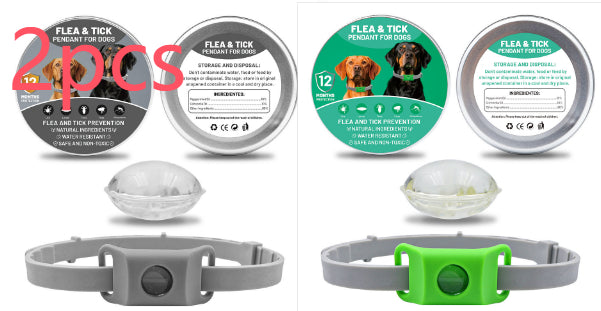 Pet Insect Repellent Button Collar Capsule Suit Pets Fashion