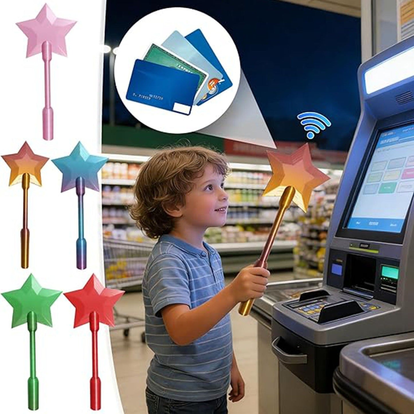 3D Printed Tap To Pay Magic Wand Best YouTube Store