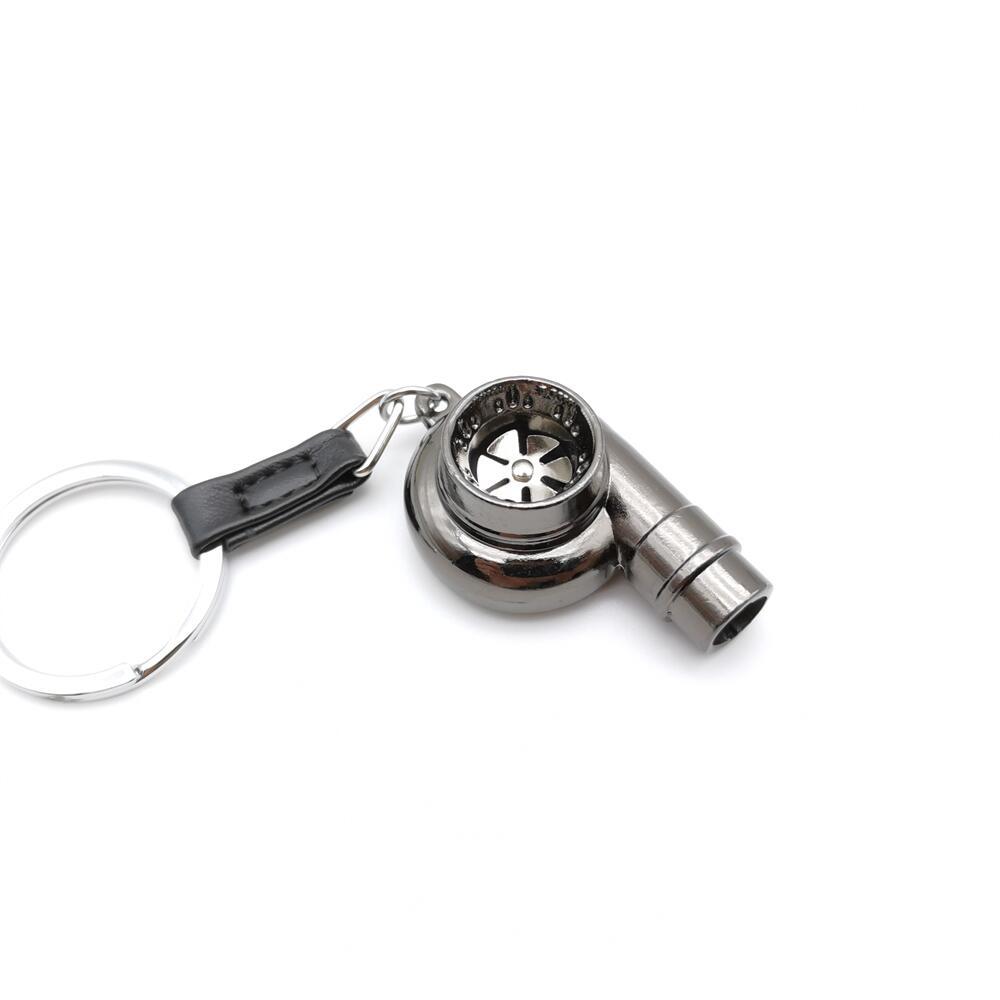 Car Turbo Whistle Modeling Simulation Alloy Metal Keychains LadyShow.Store