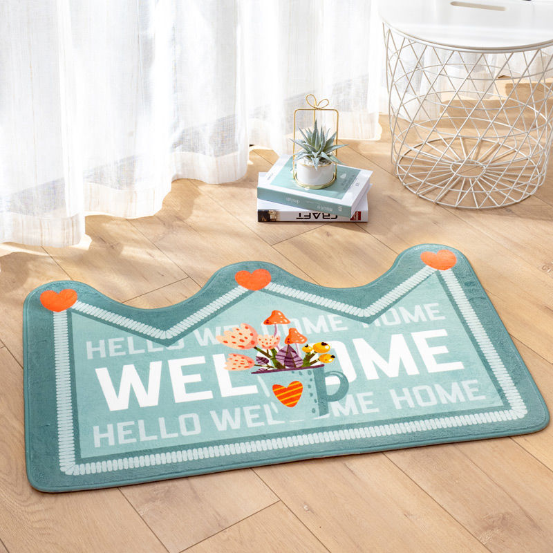 Cartoon Household Bathroom Floor Mat Bathroom Non-slip Absorbent