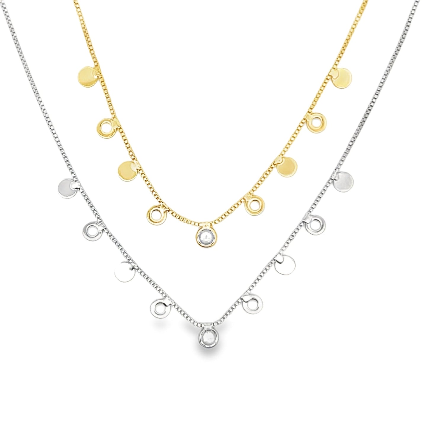 CZ Dangle Cable Chain LuxuryLifeWay Online Store