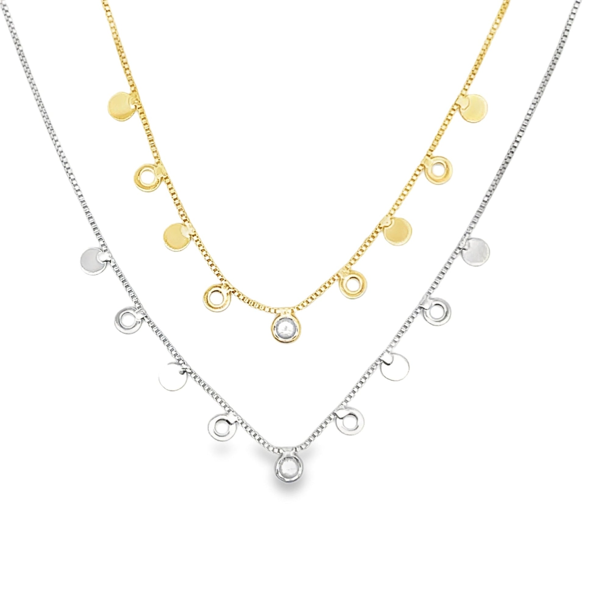 CZ Dangle Cable Chain LuxuryLifeWay Online Store