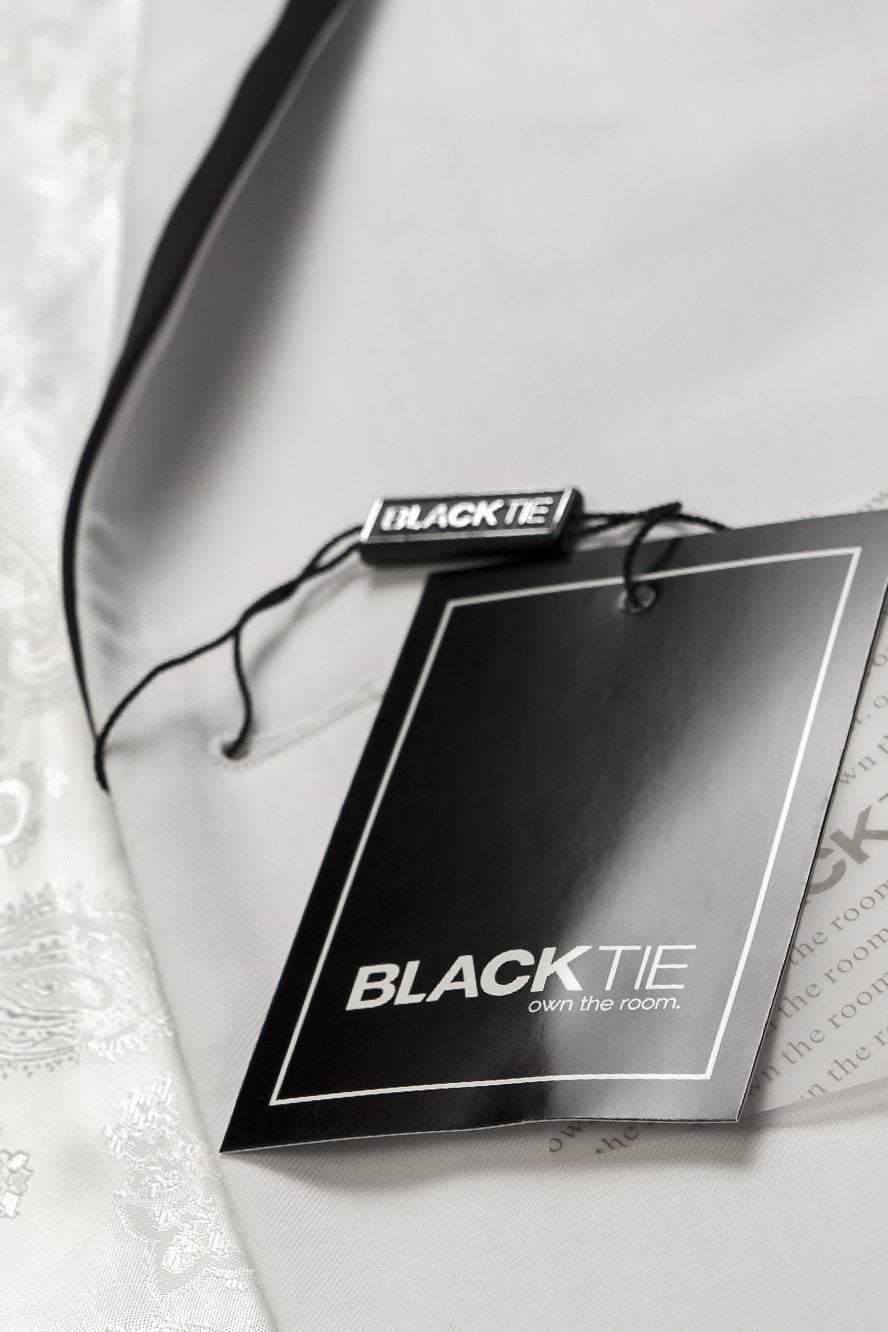 "Crew" White Tuxedo Jacket Shawl (Separates) LuxuryLifeWay Online Store