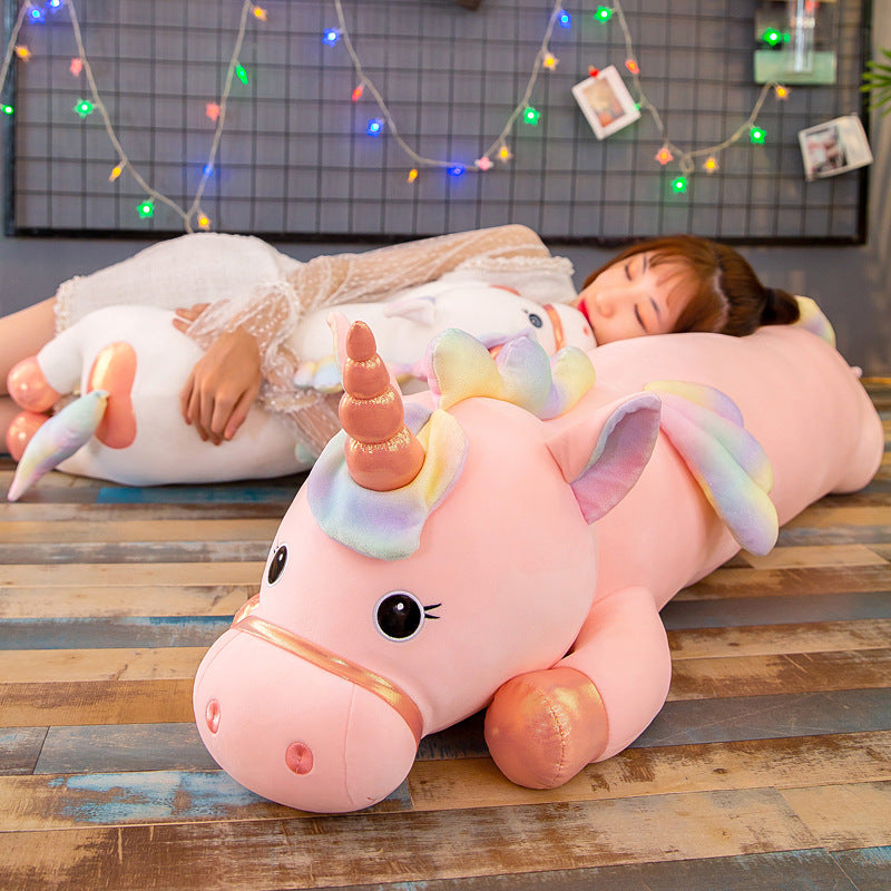 Plush Toy Lazy Sleeping Pillows Long Body Pillows Leg-clamping Rag Dolls And Bedside Backrests