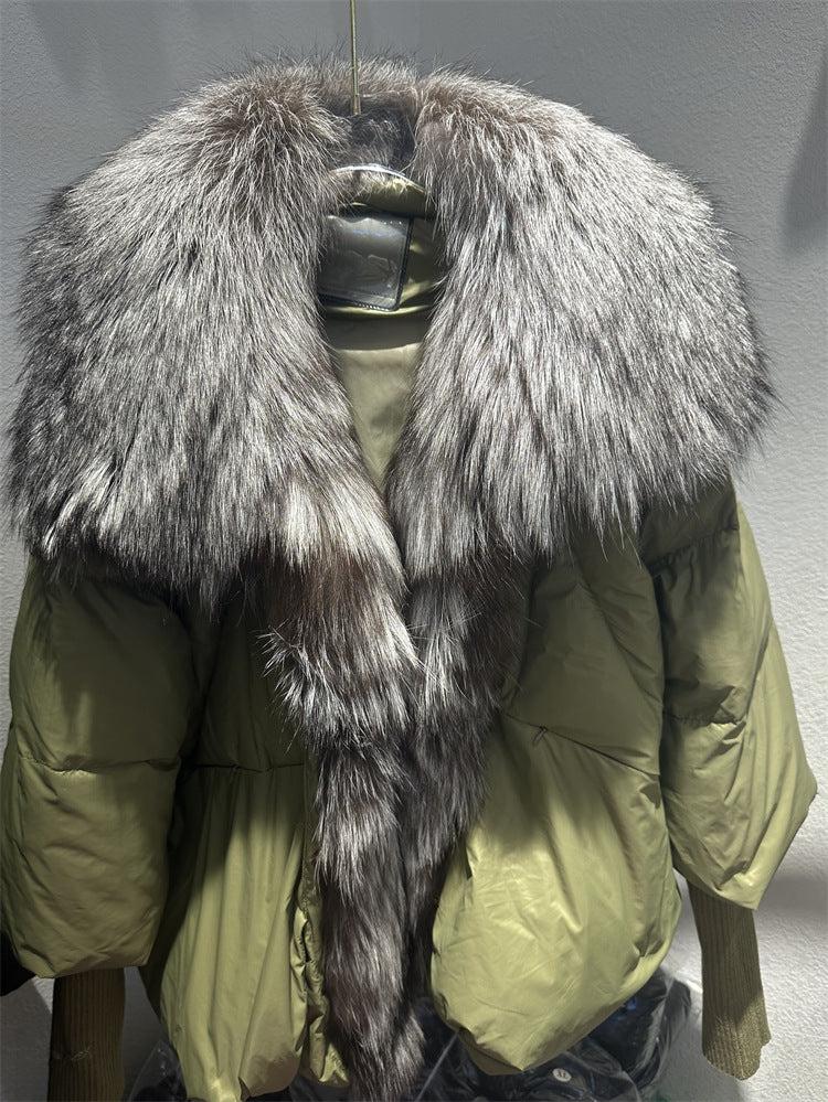 White Duck Down Jacket Niche Design Women's Clothing Best YouTube Store