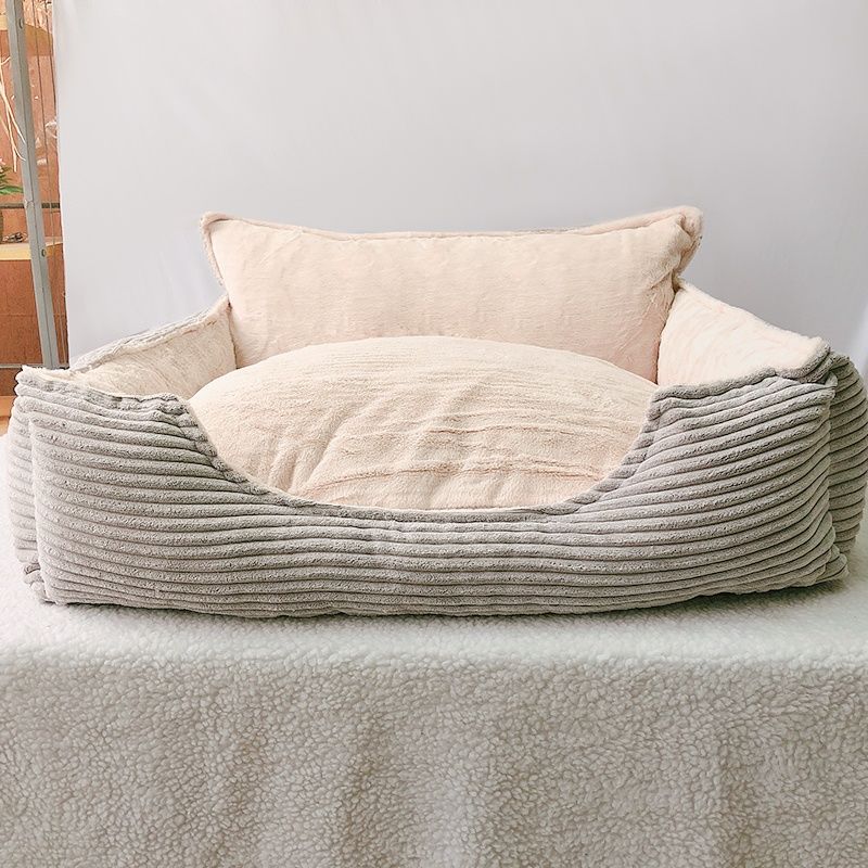 Removable And Washable Plush Warm Pet Kennel Dog Bed Pets Fashion