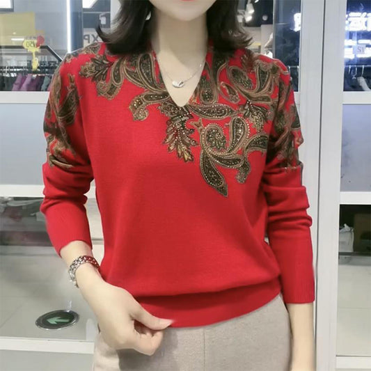 Women's Oversized Casual Soft Printed T-Shirt Pi-Mart