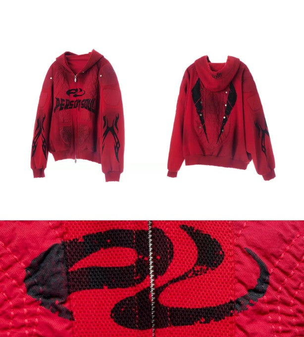 Sports Armor Hoodie With Protective Structure And A Zip-up Hood Best YouTube Store