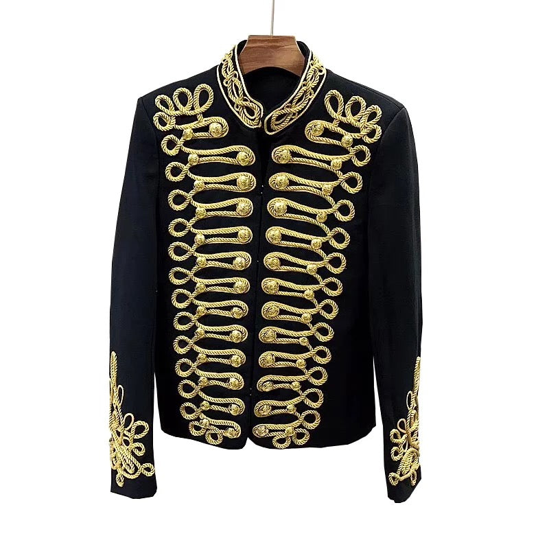 Gold Rope Slim Jacket for Gentlemen's Court Suit Pi-Mart