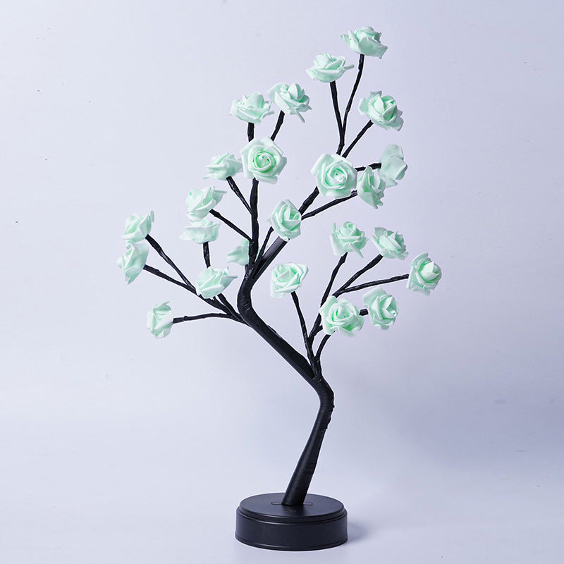 Table Lamp Flower Tree PearlNestDecor.com