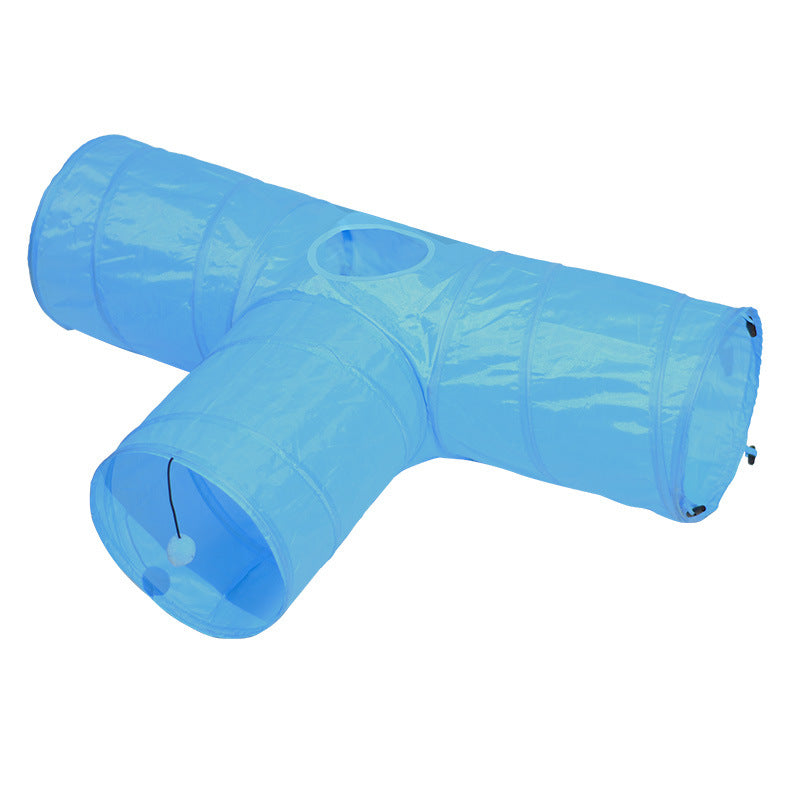 New Cat Tunnel Foldable Pet Climbing Path Cat Toys Pets Fashion