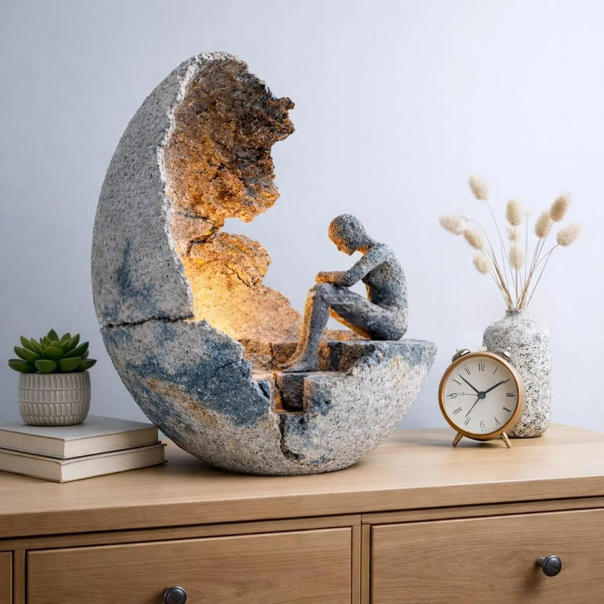 Void Goddess Sculpture Home Decoration PearlNestDecor.com